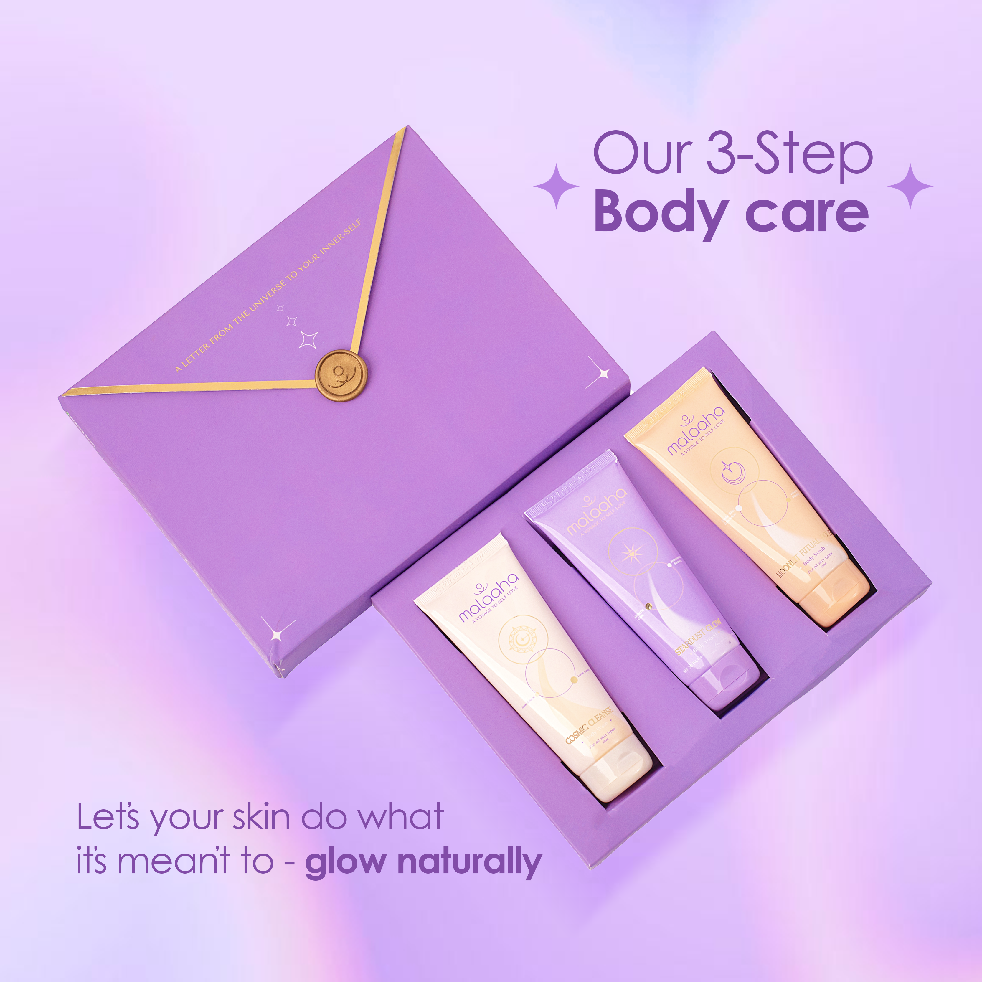 Celestial Awakening Collection  (Body Wash + Body Scrub + Body Yogurt)