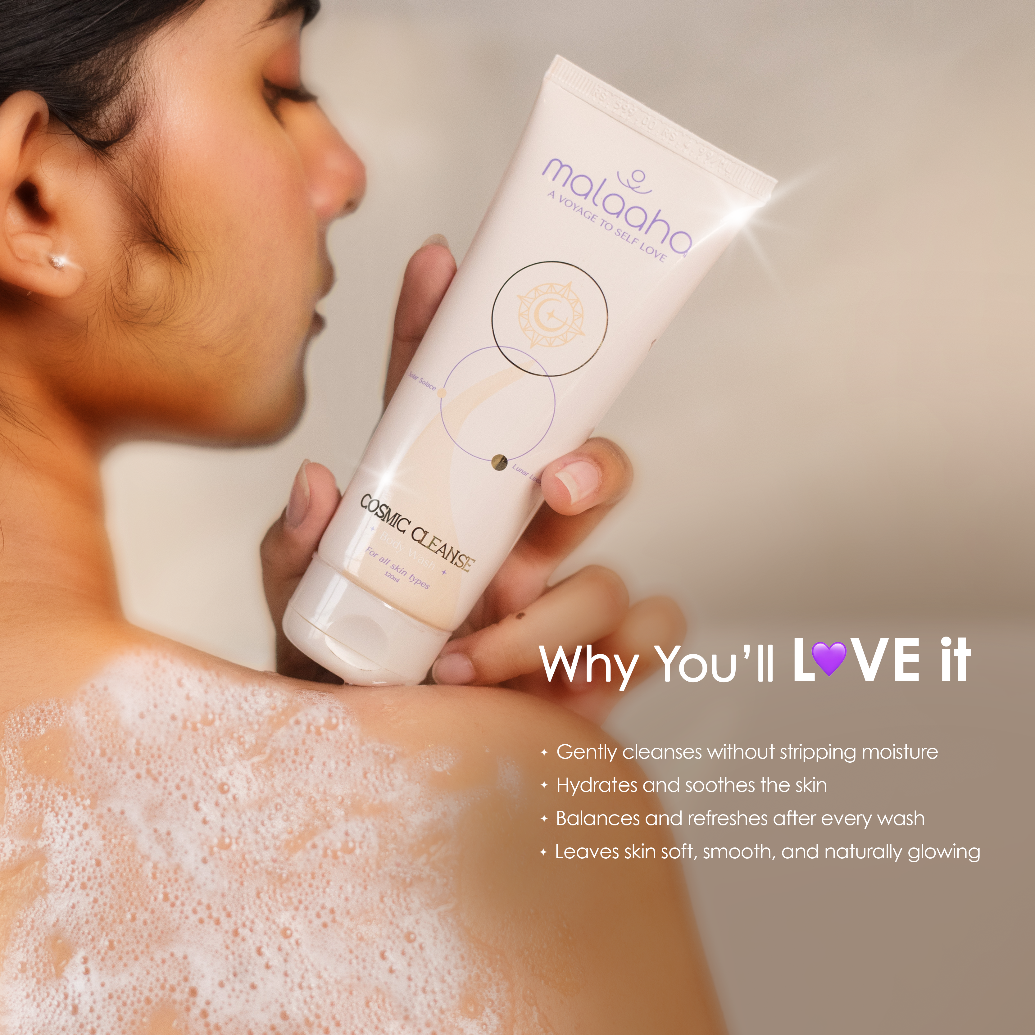 Brightening Body Wash with 5% Mulberry Root Extract 🌙