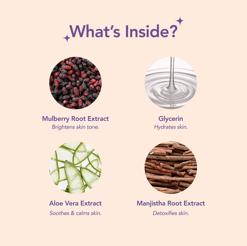 Brightening Body Wash with 5% Mulberry Root Extract 🌙