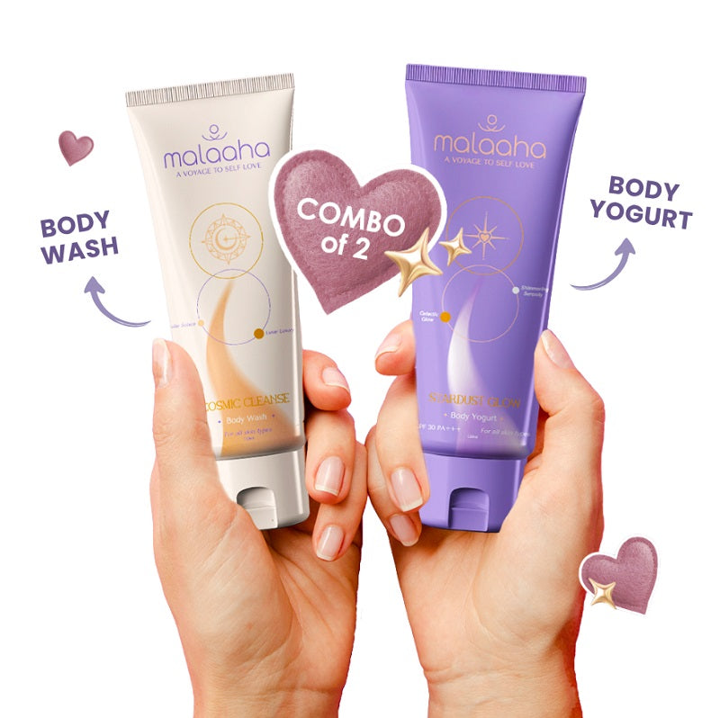 Cosmic Cleanse + Stardust Glow Combo (Body Wash + Body Yogurt)