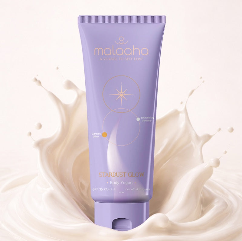 Stardust Glow Body Yogurt, SPF 30 PA+++ with 5% Mulberry Root Extract