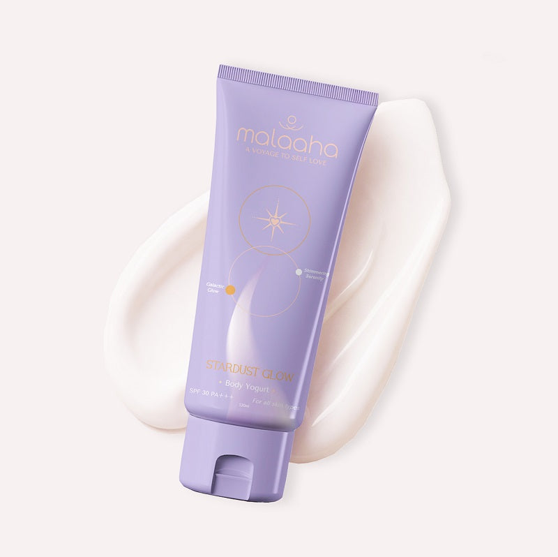 Stardust Glow Body Yogurt, SPF 30 PA+++ with 5% Mulberry Root Extract