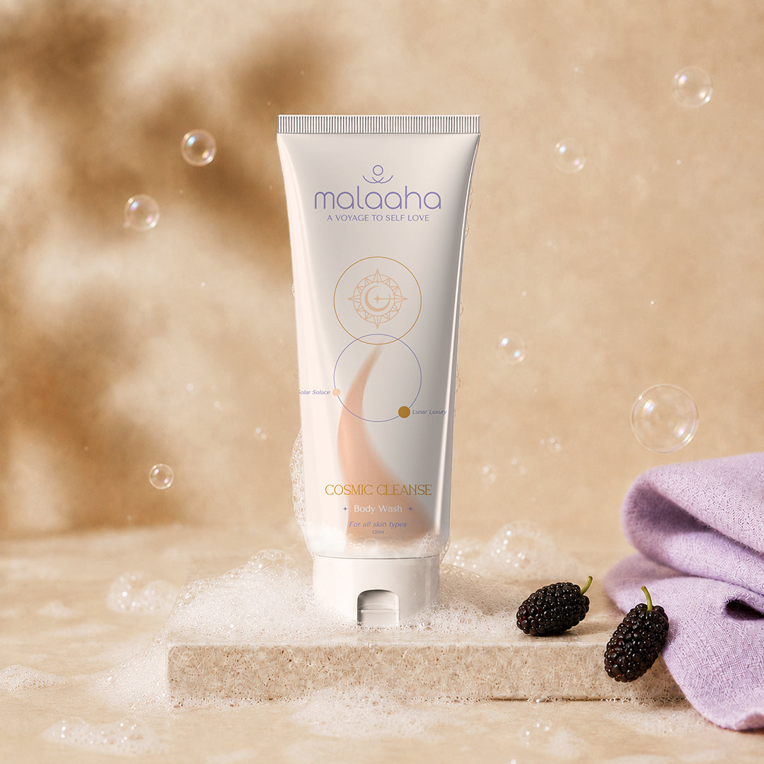 Cosmic Cleanse Brightening Body Wash with 5% Mulberry Root Extract