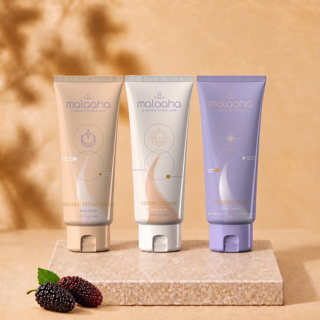 Celestial Awakening Collection  (Body Wash + Body Scrub + Body Yogurt)